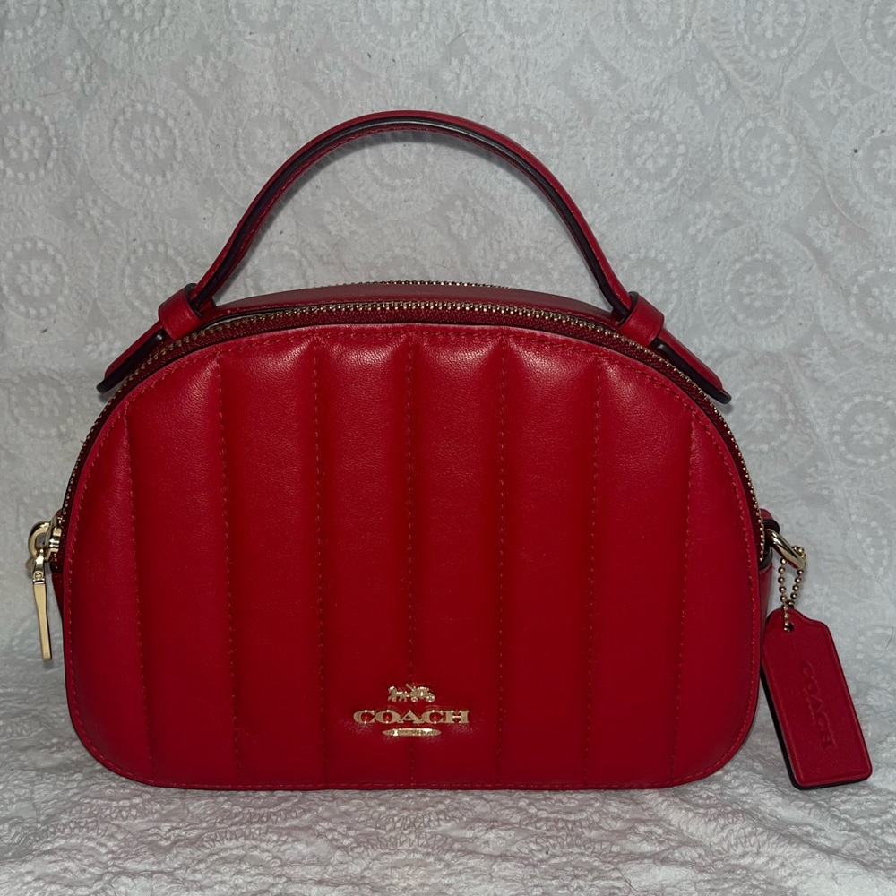Red Coach Cross Body